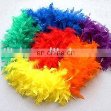 Party Rainbow Feather Boa (promotion Gift) MW-0113