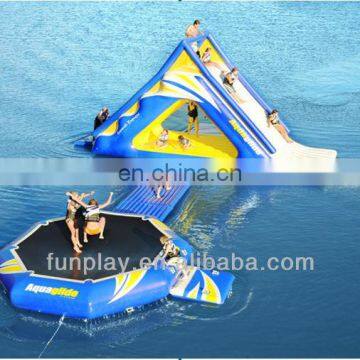 HI giant multiple sea color water park design, inflatable water park equipment