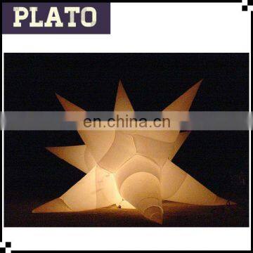 Customized inflatable star/LED module for outdoor decorations