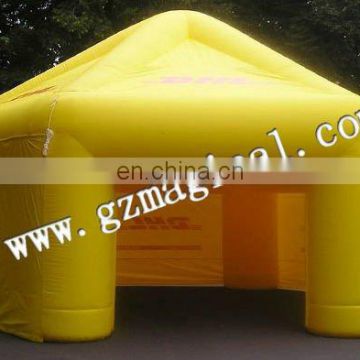 Inflatable yellow pagoda tent/Commercial booth