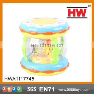 Shantou Chenghai carousel medium kids music drum with English IC