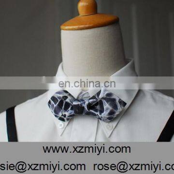 Popular Print handmade Customized large bow ties