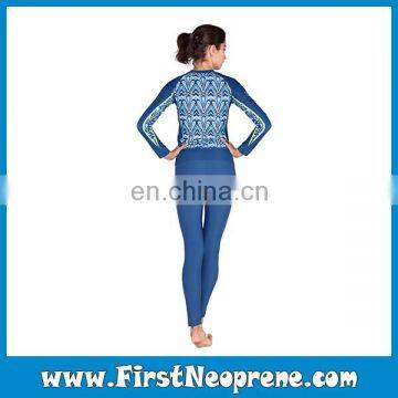 Blue Classic Design UV Protection Custom Rashguard photo-4