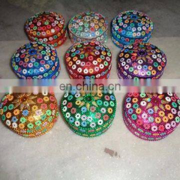 LACMIRROR WORK INDIAN JEWELLERY BOXES photo-5