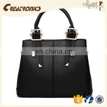 CR More Than 11 Years Experience pu Material Tote Bag Woman Handbag in Stock Rose Red Colors New Stylish Lady Leather Handbag photo-4