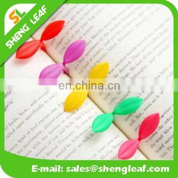 popular cute shaped animal rubber book clip bookmark