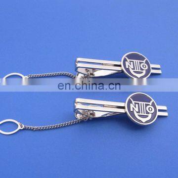 custom silver men tie tack clips metals for gifts