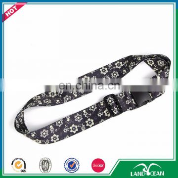 Wholesale no minimum order custom made luggage strap personalised