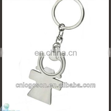 2018 Cute Small Doll Metal Beer Bottle Opener With Keyring