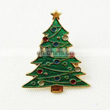 Christmas Gift Decoration Lapel Pin Badge Soft Enamel Colors Pins