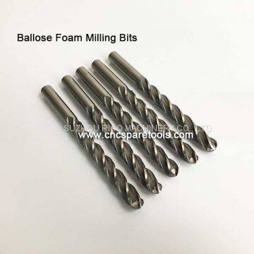 Ballnose Big Long Foam Mill Bits for EPS Poly Foam Cutting