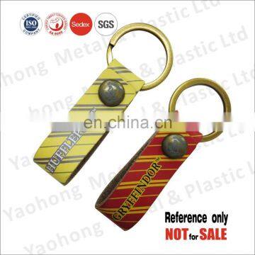 Custom PU leather keychain manufacturer