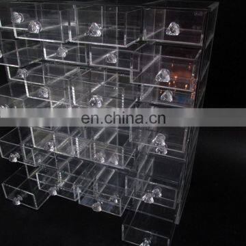 Custom Plexiglass Acrylic Plastic High Quality Makeup Organizer Cosmetics Receive Ark photo-5
