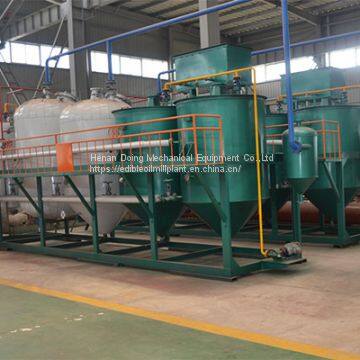 Mini palm oil refining machine，palm oil refining production line