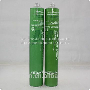 Collapsible Aluminium Packaging Tube for Hair Color Cream