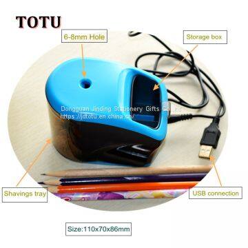 School Supplies Amazon Helical Blade 3000times Electric Pencil Sharpener photo-3