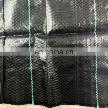 Black color weed mat roll /plastic ground cover/ weed control fabric mat with UV treatment