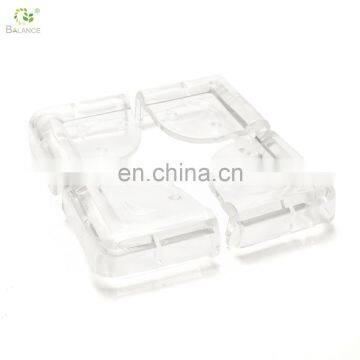 Clear plastic furniture protector corner cushion plastic corner guard