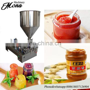 Hot high stability peanut butter/ salad dressing ketchu filling machine with daily used material