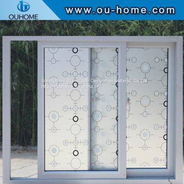 BT806 Popular PVC Frosted Decortaion Stained Glass Window Film photo-4
