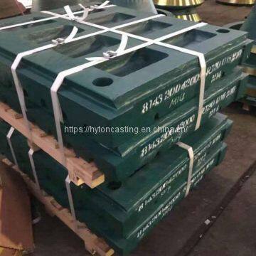 Wear Parts Teeth Plate of Mn18Cr2 Suit C125 Metso Nordberg Jaw Crusher photo-4