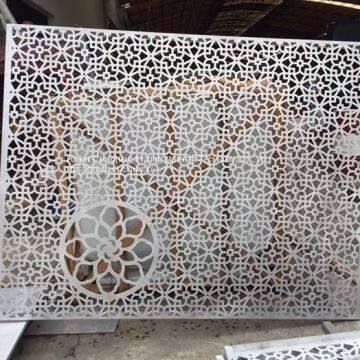 Beautiful Shape Grill Window Billboard Decoration / Airport Aluminum Grill Window photo-5