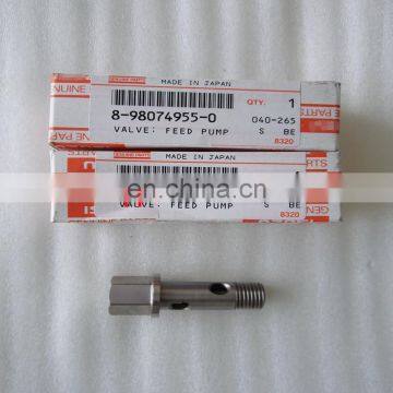 Genuine Feed Pump Valve 8-98074955-0