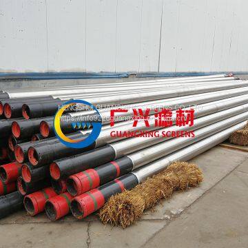Perforated Holes Pipe Metal K55 J55 Steel Based Screen Pipe Oil Well Casing photo-3