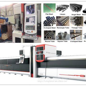 Golden Laser | Industrial Professional Steel Tube Laser Cutting Machine P2060(A) Full Enclosed photo-2