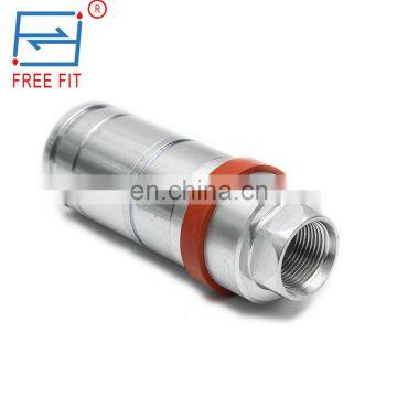 1/2 BSP NPT ISO7241-1A carbon steel hydraulic release connect coupler for tractor quick couplings