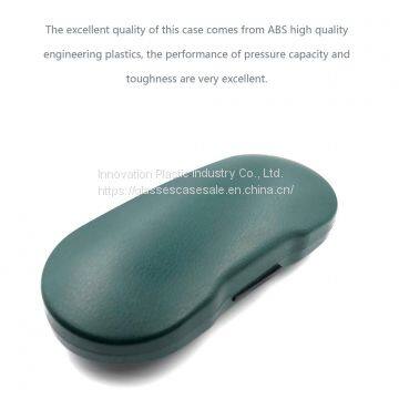 High-quality Unisex Portable Eyeglasses Case; Hard Clamshell Plastic Eyewear Case photo-4
