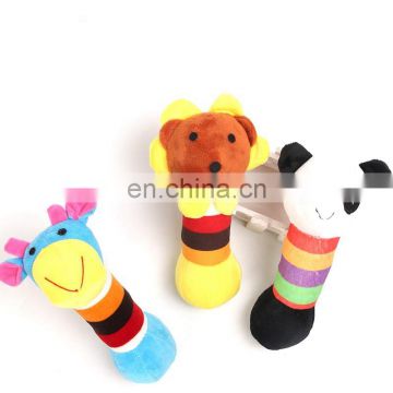 China supplier cheap plush squeaky dog chew toys training pet toys for dog