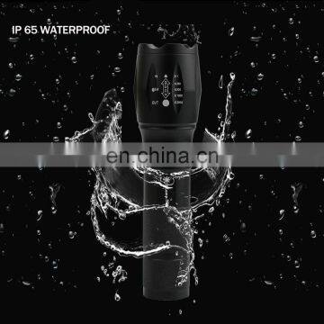 Aluminum Alloy Waterproof Tactical Flashlight Rechargeable Led Flashlights For Outdoors photo-5