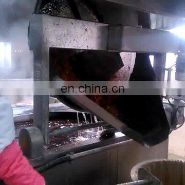 Meat Sausage Frying Machine With Italy Imported Burner For Gas Heated