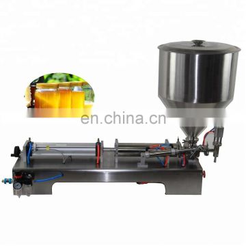 Factory directly sale semi-auto lotion bottle filler / cosmetic cream filling machine