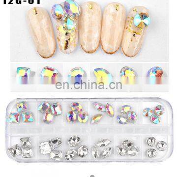 Best Selling AB Clear Symphony Nail Rhinestone Decoration