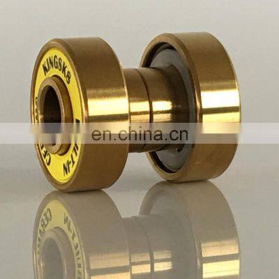 Skate Board Gold Titanium Built-In Electric Longboard Bearings, Electric Longboard Bearing photo-2