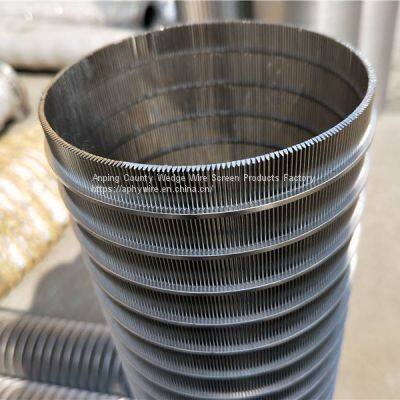 Wedge Wire Reverse Rolled Screen