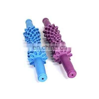 Body Foam Roller Spiky Back Foot Shoulder Hand Self Muscle Roller Yoga Massage Stick