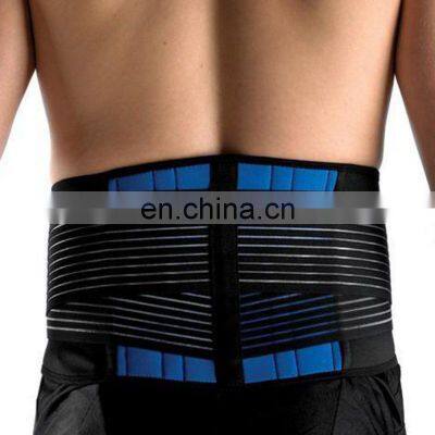 Double Pull Lumbar Adjustable Support Lower Back Belt Brace Pain Relief Sports Protection Waist