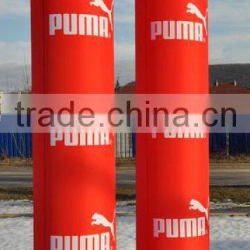 Red 8ft inflatable lamp post