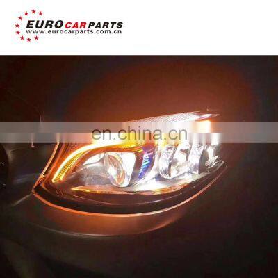 2019 new style w205 C300 LED headlamp for w205 C180 C200 C260 C300 LED head lights 2015 to 2019 year