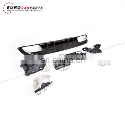 2019 Year W205 C63 Rear Diffuser Fit for C Class W205 C63 2 Door 4 Door Rear Diffuser With Tips photo-4
