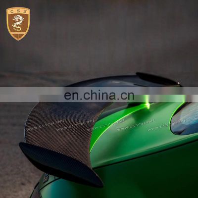 High Quality Carbon Fiber GTR Style Spoiler Suitable For AMG GT GTS Auto Parts Wing