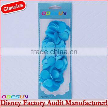 Disney Universal NBCU FAMA BSCI GSV Carrefour Factory Audit Manufacturer Dark Blue 2" Paper Rose Trio
