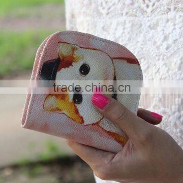 Newest Simple Lovely Model PU Leather Wallet Cartoon and Animal Billetera Cartera for Women Para Dama Mujer photo-5