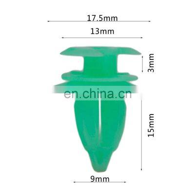 Car clips fit hole diameter 9mm car fastener rivets clips  plastic car fastener