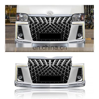 New Trendy Front Bumper Facelift Conversion Body Part Kit for Toyota Hiace 2012-2018