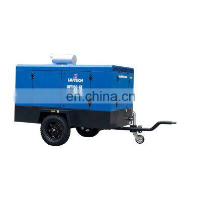 2019 Liutech Hot Sales 15m3 13bar Portable Screw Air Compressor For Ground Engineering Drilling