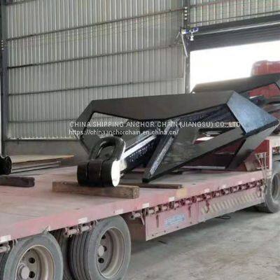 4ton 4mt 4000kg Marine Welded Delta Flipper Anchor